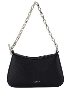ショルダーバッグ・ポシェット ALEXANDER MCQUEEN BLACK LEATHER SHOULDER BAG 18739987_41601995_322.jpg