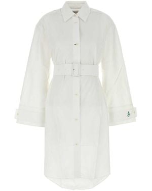 JW Anderson Double Wrap Shirt Dress - White