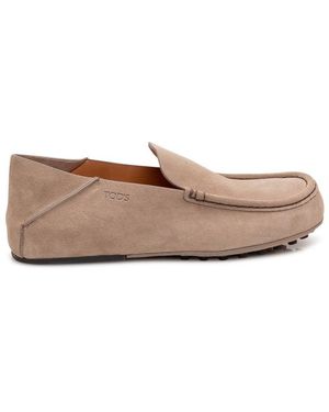 Tod'S Calzature New Gommino Slipper - Natural
