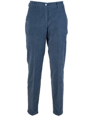 Jacob Cohen Velvet Pants - Blue