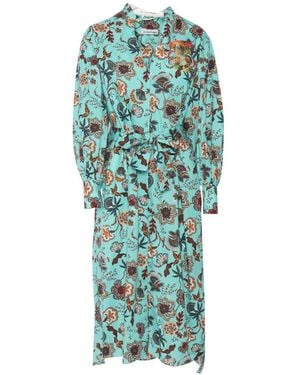 Le Sarte Pettegole Midi Gowns - Green