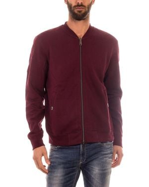 Armani Jeans Sweatshirt Hoodie - Red