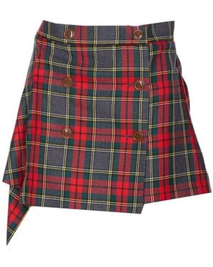 Vivienne Westwood｜SKIRTS (BROKEN STITCH SKIRT (18020013 Vivienne Westwood｜SKIRTS (BROKEN STITCH SKIRT (18020013