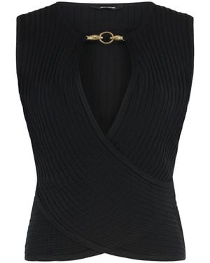 Just Cavalli Mesh Top - Black