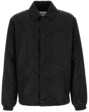 Burberry Jackets And Vests - Black