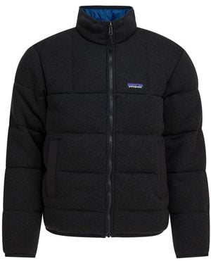 Patagonia "better Sweater" Reversible Down Jacket - Black