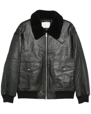 DUNST Leather Outerwears - Black