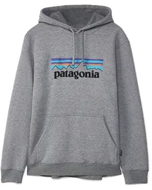 Patagonia M's P-6 Logo Uprisal Hoody - Grey
