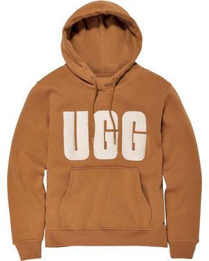 UGG "Rey" Sweatshirt With Logo - Brown