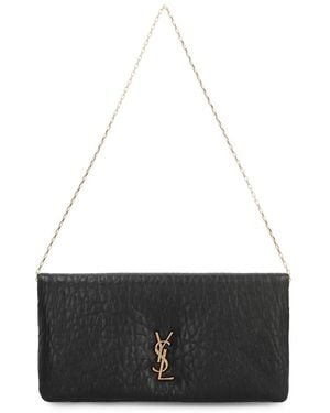 Saint Laurent Calypso Leather Mini Bag - Black