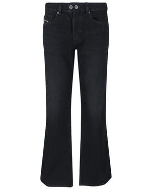 DIESEL Flared Jeans With Classic Five-Pocket Design - Blue