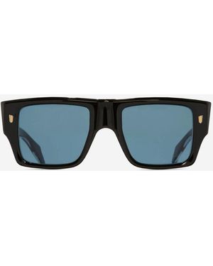 Cutler and Gross Rectangular Sunglasses - Black