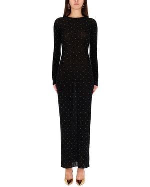 Rabanne Second-skin Effect Long Dress - Black