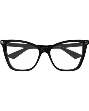 Gucci Gg1817O Linea Emblem Eyeglasses - Black
