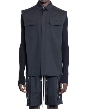 Rick Owens Shirts - Blue