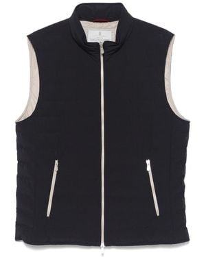 Brunello Cucinelli Nylon Down Jacket - Black