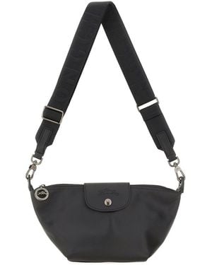 Longchamp Borsa A Tracolla "Le Pliage" Xtra - Black