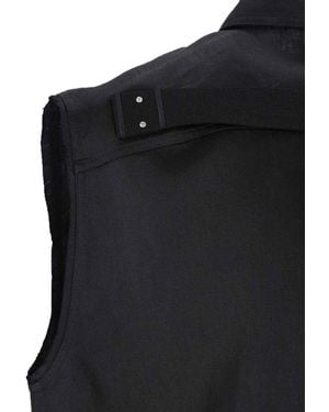 Rick Owens Sleeveless Outershirt "Jumbo" - Black
