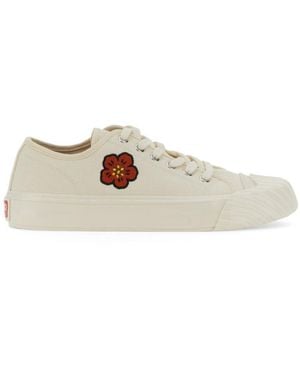 KENZO Sneaker Low Top School - White