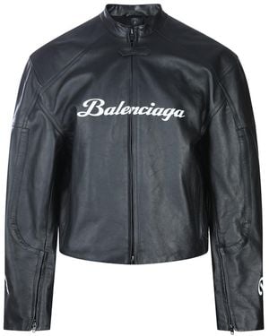 Balenciaga Jackets - Blue