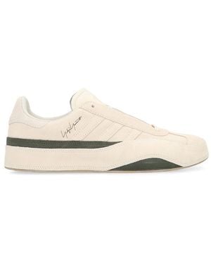 Y-3 Gazelle Suede Low-Top Sneakers - Pink