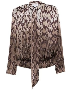 Stella McCartney Printed Top - Brown