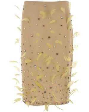 DES_PHEMMES Skirts - Natural