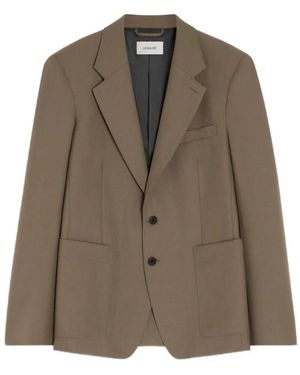 Lemaire Tailored Sb Jacket Clothing - Brown