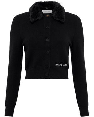 Marine Serre Jumpers - Black