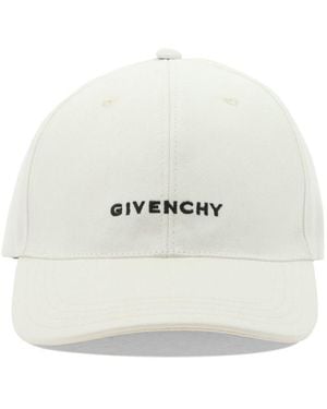 Givenchy Hat With Logo - White