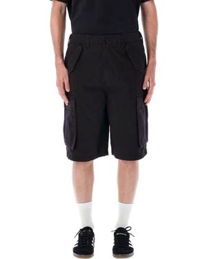 Stussy Cargo Shorts Ripstop - Black