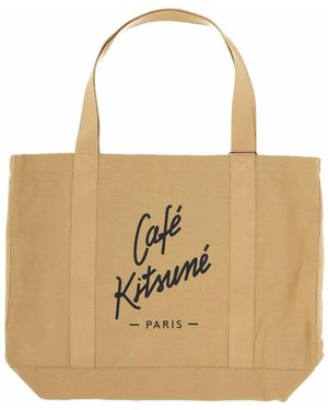 Café Kitsuné Cafè Kitsuné Bags - Natural