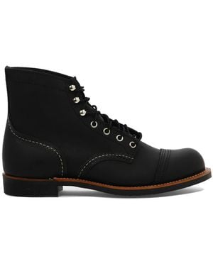Red Wing "Iron Ranger" Ankle Boots - Black
