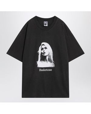 Basketcase Gallery Vintage T-Shirt With Logo Prints - Black