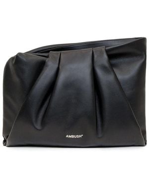 Ambush Maxi Wrap Clutch Bag - Black