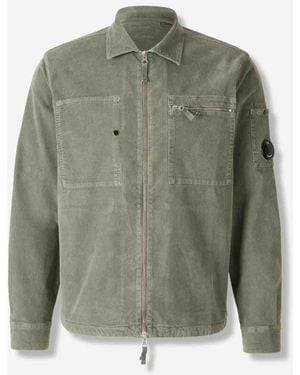 C.P. Company Long Coat Cp Company - Green