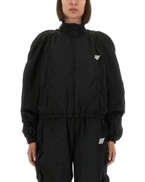 T By Alexander Wang Cropped Puffer Jacket - Black