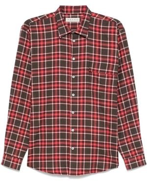 Paura Zerin Oversized Shirt - Red