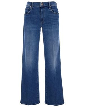 Mother The Maven Sneak' Flared Jeans - Blue
