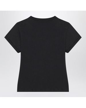 Ganni Poodle Print T-Shirt in Pink | Lyst UK
