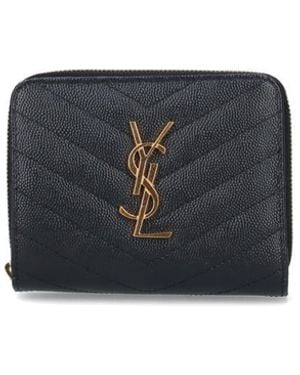 Saint Laurent Wallets - Black
