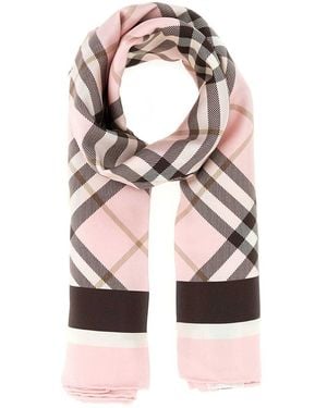 Burberry Scarves And Foulards - Pink