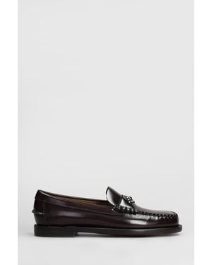 Sebago Classic Dan Rhombus Loafers - Black