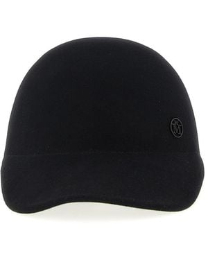 Maison Michel 'Tiger' Hat - Black
