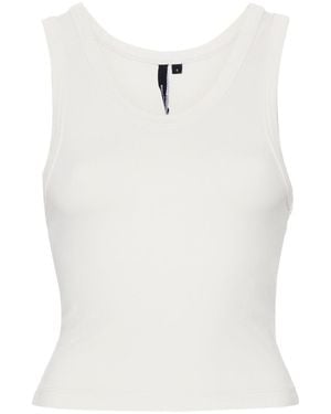 Entire studios Cropped Tank - White