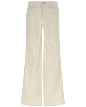 Mother 'the Twister Sneak' Trousers - Natural