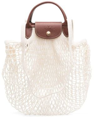 Longchamp Le Pilage Filet - White