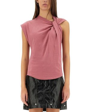Isabel Marant Nayda" T-Shirt - Red