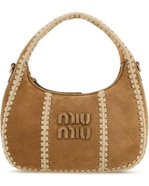 Miu Miu Handbags. - Brown