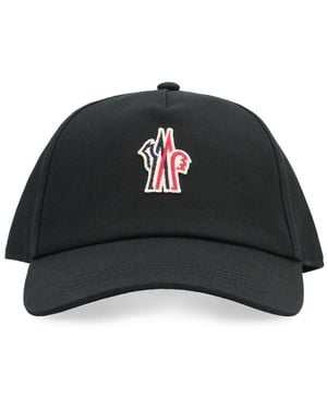 Moncler Logo Baseball Cap - Black